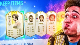 ICON IN EVERY PACK  FIFA 19 [upl. by Adnorhs516]