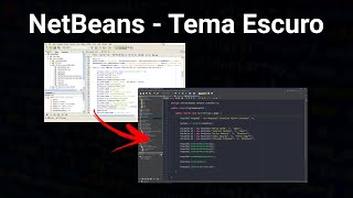 Como MUDAR O TEMA do Netbeans Dark Theme [upl. by Devan651]