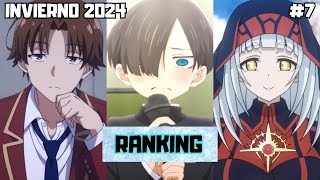 RANKING ANIME TEMPORADA INVIERNO 2024  SEMANA 7 [upl. by Hofstetter]