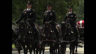 AFNow Col Olmstead Arlington National Cemetery Internment [upl. by Einnaj947]