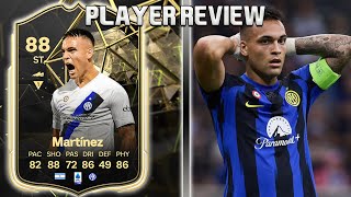 EL TORO 🇦🇷 88 TOTW LAUTARO MARTINEZ PLAYER REVIEW EA FC 24 ULTIMATE TEAM [upl. by Eissehc]