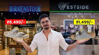 Expensive Birkenstock Sandal Dupes At Just ₹1499 At Westside  Full Review Video [upl. by Parrott]