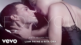 Liam Payne Rita Ora  For You Fifty Shades Freed Official Lyric Video [upl. by Enicul]