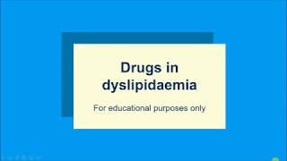 AF SOMALI MEDICINES USED IN DYSLIPIDEMIA [upl. by Koorb]