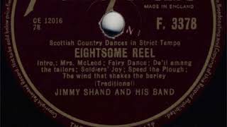 Jimmy Shand And His Band – Eightsome Reel 78 rpm record 1948 [upl. by Kahl]