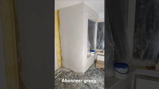 KNAUF STUC AANBRENGEN SNELGIPS knauf stuc plasterwork [upl. by Aelak]