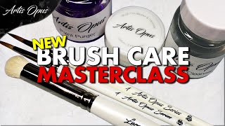 HOW TO CLEAN YOUR BRUSHES  NEW Masterclass [upl. by Lipps]