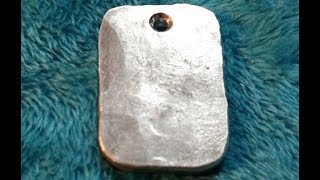 Casting Pendants From Scrap Pewter [upl. by Ursula]