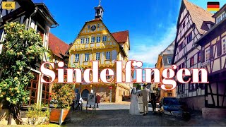 Sindelfingen Germany🇩🇪4K Exploring the Charm of the Ancient City of Sindelfingen4K walking Tour [upl. by Birdt]