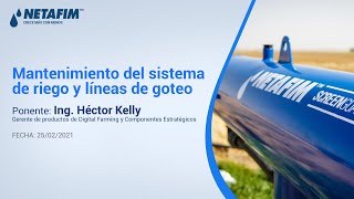 Curso en Línea  Mantenimiento del Sistema de Riego y Líneas de Goteo [upl. by Oeram]