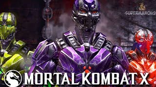 THE BEST TRIBORG VARIATION  Mortal Kombat X quotSmokequot Gameplay [upl. by Arabelle]