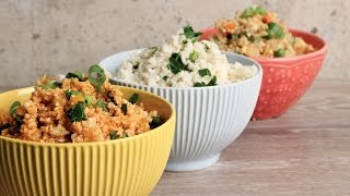 Cauliflower Rice 3 Ways  Episode 1152 [upl. by Rois]