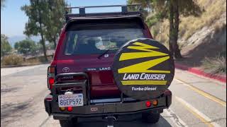 1991 80 series Toyota Land Cruiser HDJ80  1HDT turbo Diesel walkaround [upl. by Goff]