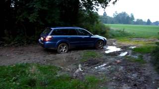 Subaru Outback  mud test [upl. by Nalyd248]