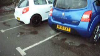 Renaultsport Twingo 133 Cup KTec Exhaust [upl. by Anilram384]