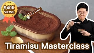 Amazing Tiramisu Masterclass  Simple but delicious recipe [upl. by Clarise]