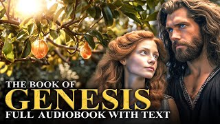 THE BOOK OF GENESIS KJV 📜 Story of Creation to Joseph  Full Audiobook With Text [upl. by Anaidni175]