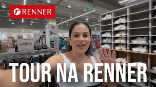 TOUR NA RENNER  Sapatos e bolsas Verão cupom ERICA pelo link [upl. by Trawets102]