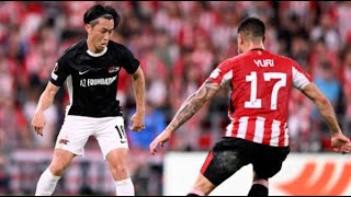 Athletic Club vs AZ Alkmaar 20 Highlights amp Goals  Europa League 2024 [upl. by Lakym]