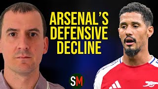 The reason behind Arsenals defensive decline  CharlesWattsAFCnews [upl. by Riella]