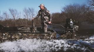 Best Mud Motor Working through the Swamps at Goose Farms  Mud Buddy Motors [upl. by Yesac]