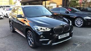 BMW X1 20d m sport black 2017 17 for sale  Auto 2000 [upl. by Asiat]