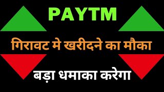 PAYTM Share Latest News  Paytm tomorrow Target  Paytm Share price today  Paytm 05 Nov Target [upl. by Maddox902]