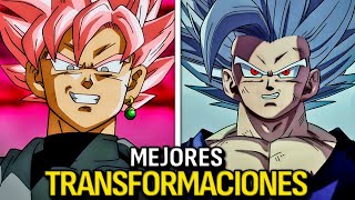 Las 10 Mejores TRANSFORMACIONES en Dragon Ball Super [upl. by Ainiger]