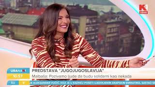 URANAK1  Predstava quotJugojugoslavijaquot ovog vikenda  Jelena Čvorović  Nikola Malbaša [upl. by Leahcam]