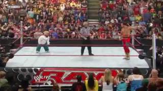 YouTube Hornswoggle vs Chavo Guerrero WWE RAW HQmp4 [upl. by Wolbrom382]