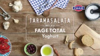 Recipe for Taramasalata Spread made with FAGE Total Yoghurt [upl. by Nevsa]