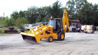 1997 JCB Loader Backhoe 217S 3 [upl. by Ardnuahsal647]