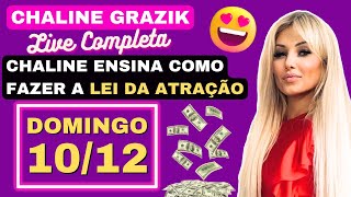 CHALINE GRAZIK LIVE DOMINGO A LEI DA ATRAÇÃO 101223 ✨💖 [upl. by Watts961]