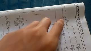 ELECTRICAL WIRING DIAGRAM HORN [upl. by Aynam]