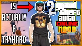 Pretending to be a Noob in GTA Online [upl. by Cynthla]