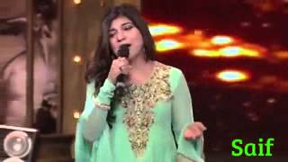 Mirchi Music Award 2014 Alka Yagnik tribute to SRK [upl. by Yhtommit490]