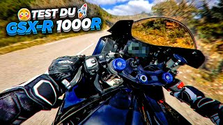 TEST DU GSXR 1000 R 😈🔥 MONSTRUEUX [upl. by Afaw]