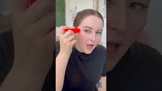 PRODUCT REVIEW🌟FENTY BEAUTY STRAWBERRY POP🌟RATING 110🌟 makeup grwm strawberry blush shorts [upl. by Filippa]