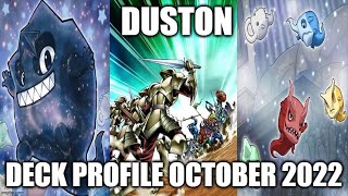 DUSTON DECK PROFILE OCTOBER 2022 YUGIOH [upl. by Church]