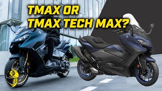 Yamaha TMAX 2023 amp TMAX Tech MAX 2023  Learn the differences [upl. by Champagne]