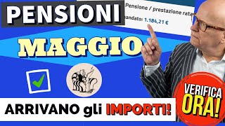 PENSIONI MAGGIO 👉 IMPORTI IN ARRIVO❗️ VERIFICA ORA DETTAGLIO PENSIONISTICO AGGIORNATO MODELLO OBIS [upl. by Lagas993]