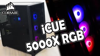 Corsair iCUE 5000X RGB Test  Viel Platz viel Glas amp viel Funktion [upl. by Hairakcaz]