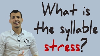 What is a syllable what is the syllable stress [upl. by Mckee]