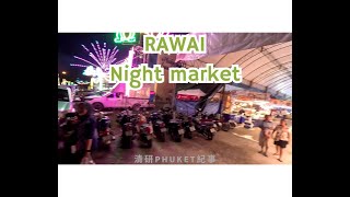 rawai night market Oct2024 eat play fair phuket [upl. by Aicnarf]