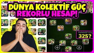 DÜNYA KOLEKTİF GÜÇ REKORU KIRMIŞ HESAP DÜNYANIN EN İYİ HESABI🔥 200 BİN TL🤑 eFootball Mobile 2025 [upl. by Ignacia]