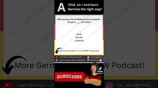 daily quizzes german deutsch deutschlernen learngerman easy fast aleman lesson fyp germany [upl. by Musette840]