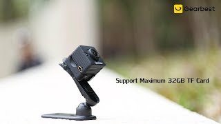 Quelima SQ12 Mini 1080P FHD DVR Dash Camera  Gearbestcom [upl. by Mahda317]