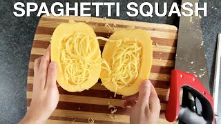 Baked Feta Spaghetti Squash  You Suck at Cooking episode 162 [upl. by Acirrehs545]