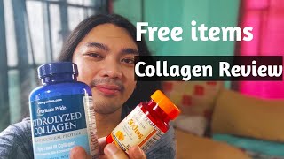 Hydrolyzed Collagen by Puritans Pride Quick Review [upl. by Nade]