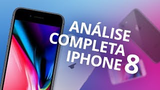 iPhone 8 Análise  Review [upl. by Forlini]